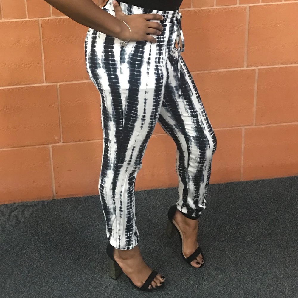 Tie dye pants